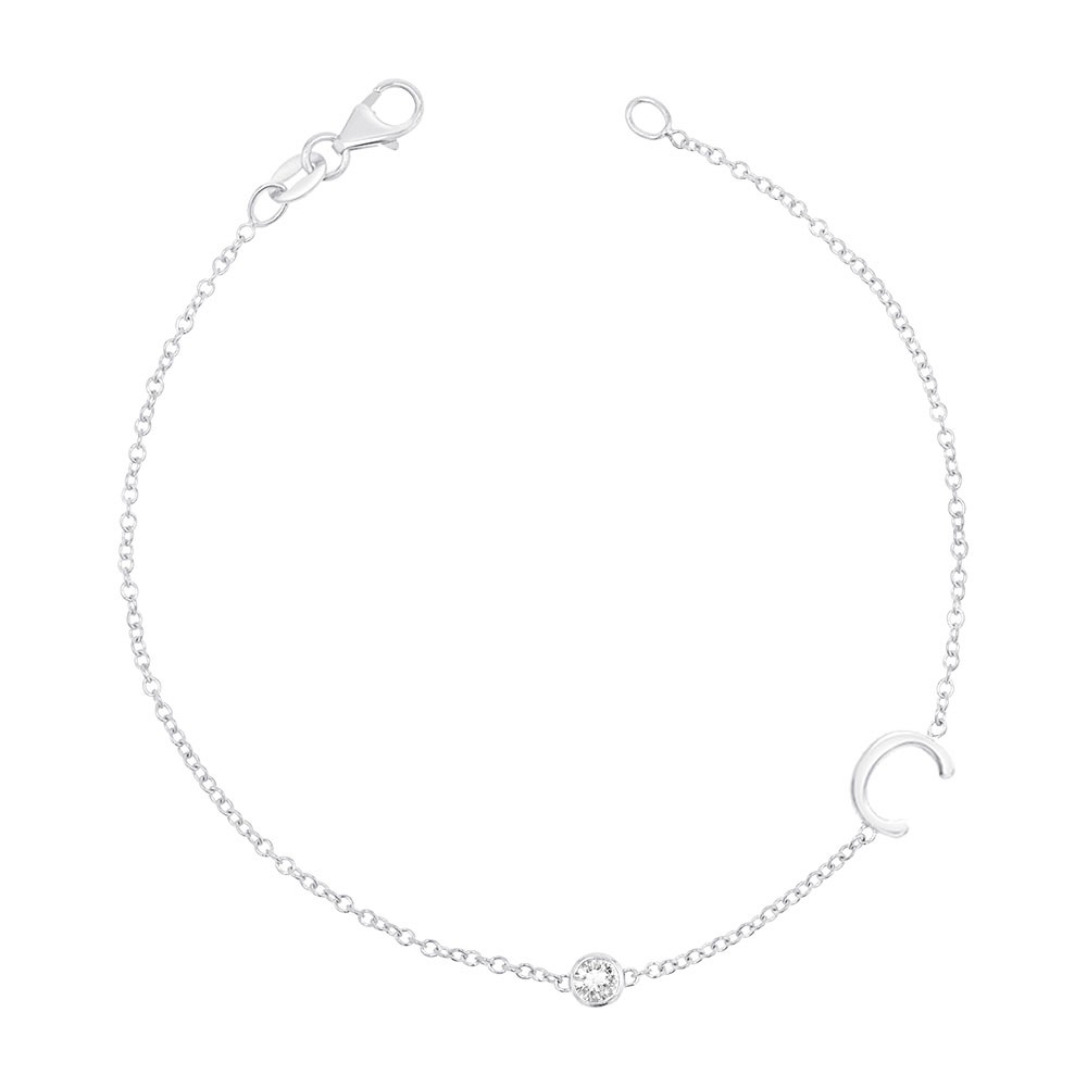 custom name bezel bracelet