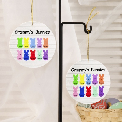 Easter Bunny Peeps Ornament