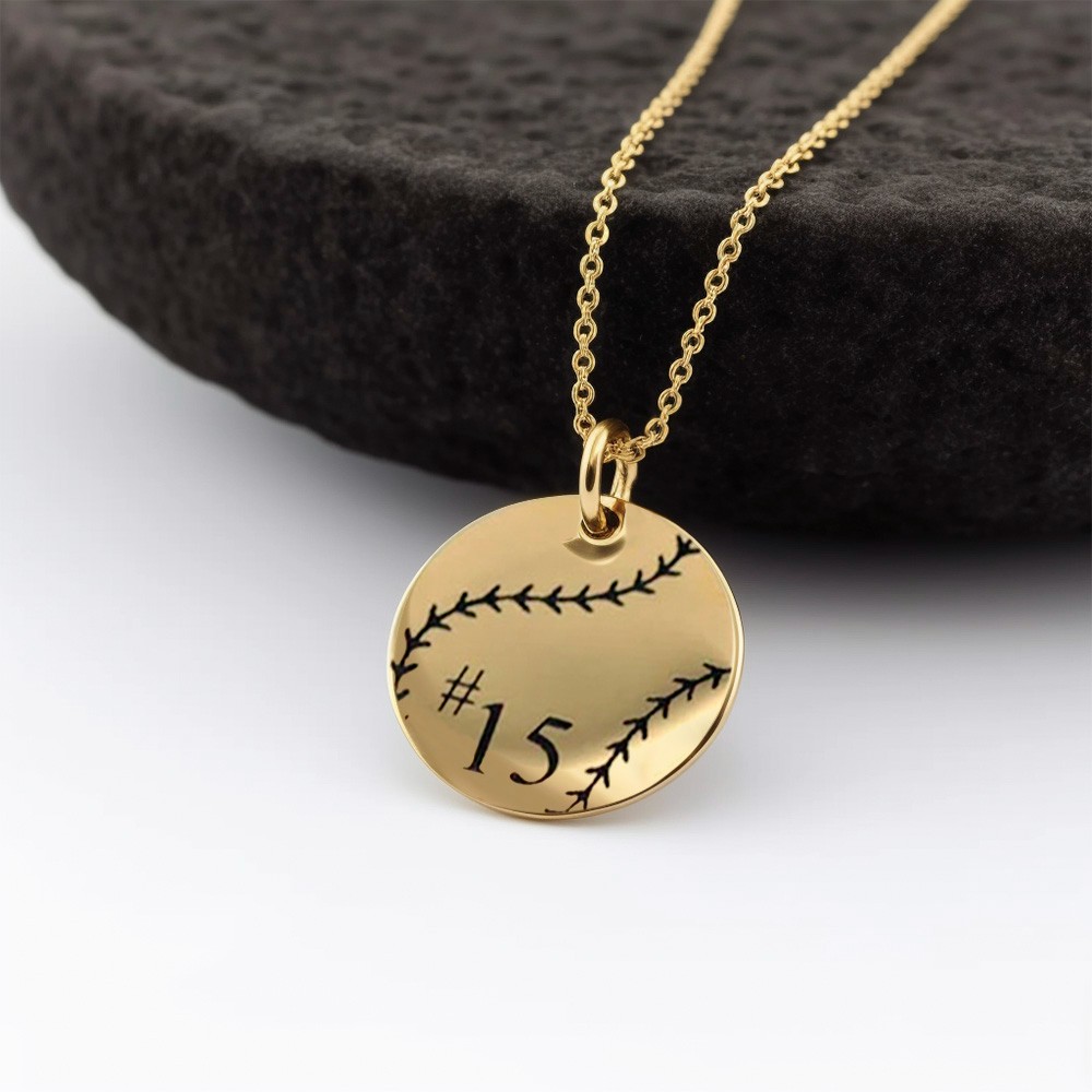 Softball Necklace