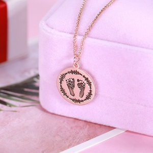 photo engraved necklace