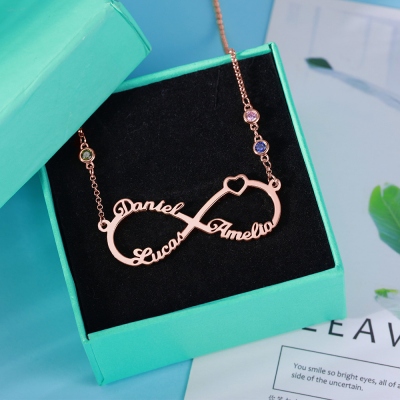 Birthstone necklace