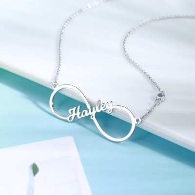 infinity necklace