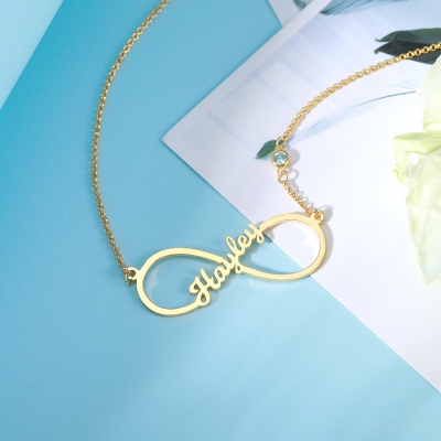 infinity necklace