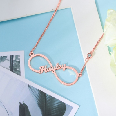 infinity necklace