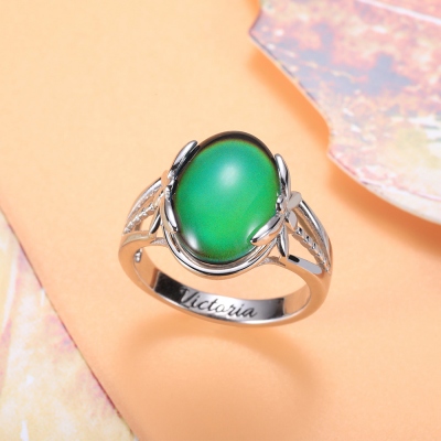 sterling silver mood ring