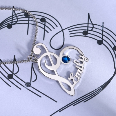 music necklace