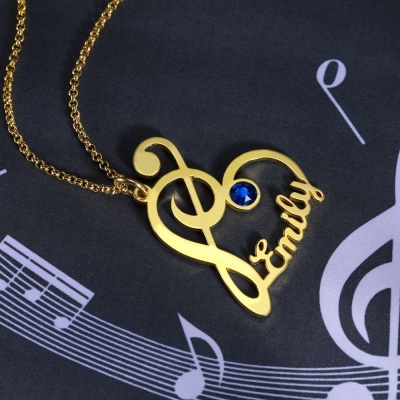 music necklace