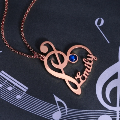music necklace