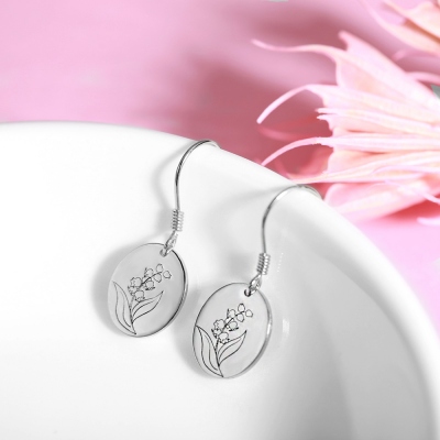birth month flower jewelry