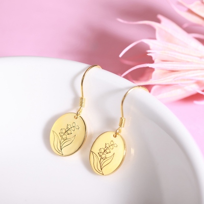 birth month flower jewelry