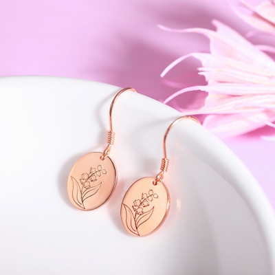 birth month flower jewelry
