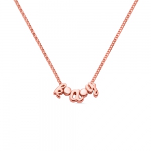 Personalized Letter Charm Necklace