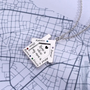 Steering wheel necklace
