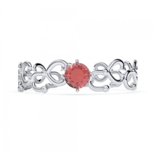 Personalized Stethoscope Birthstone Ring for Medical Hero