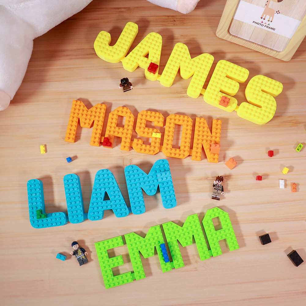 Logotipo com nome impresso em 3D personalizado