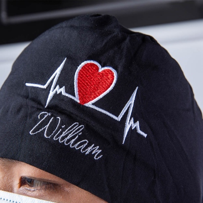 Personalized Unisex Scrub Hat for Medical Workers Buy 1 Get 1 Free