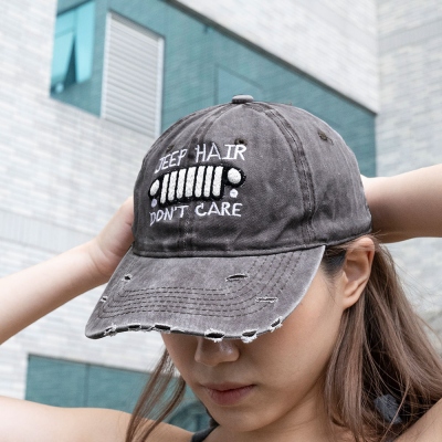 Jeep Hair Don't Care Hat for Girl
