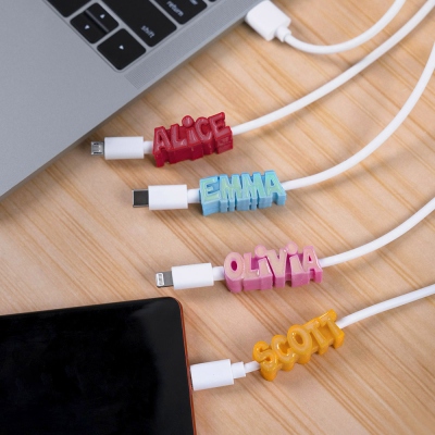 3D-Druck Personalisierte Glow Name USB-Kabel