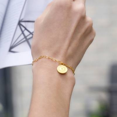 Custom Odeion Initial Bracelet/Anklet