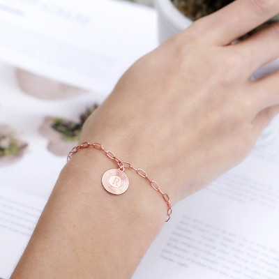 Custom Odeion Initial Bracelet/Anklet