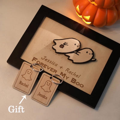 Personalized Ghost Decor for Couples
