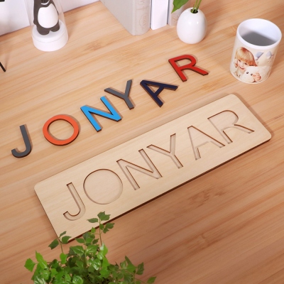 Personalized Wooden Name Puzzle