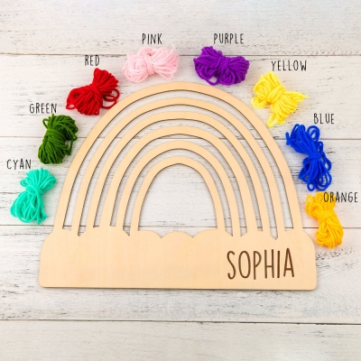 Customized DIY Rainbow Bridge for Kids