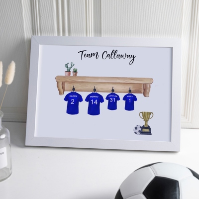 Personalized Soccer Print
