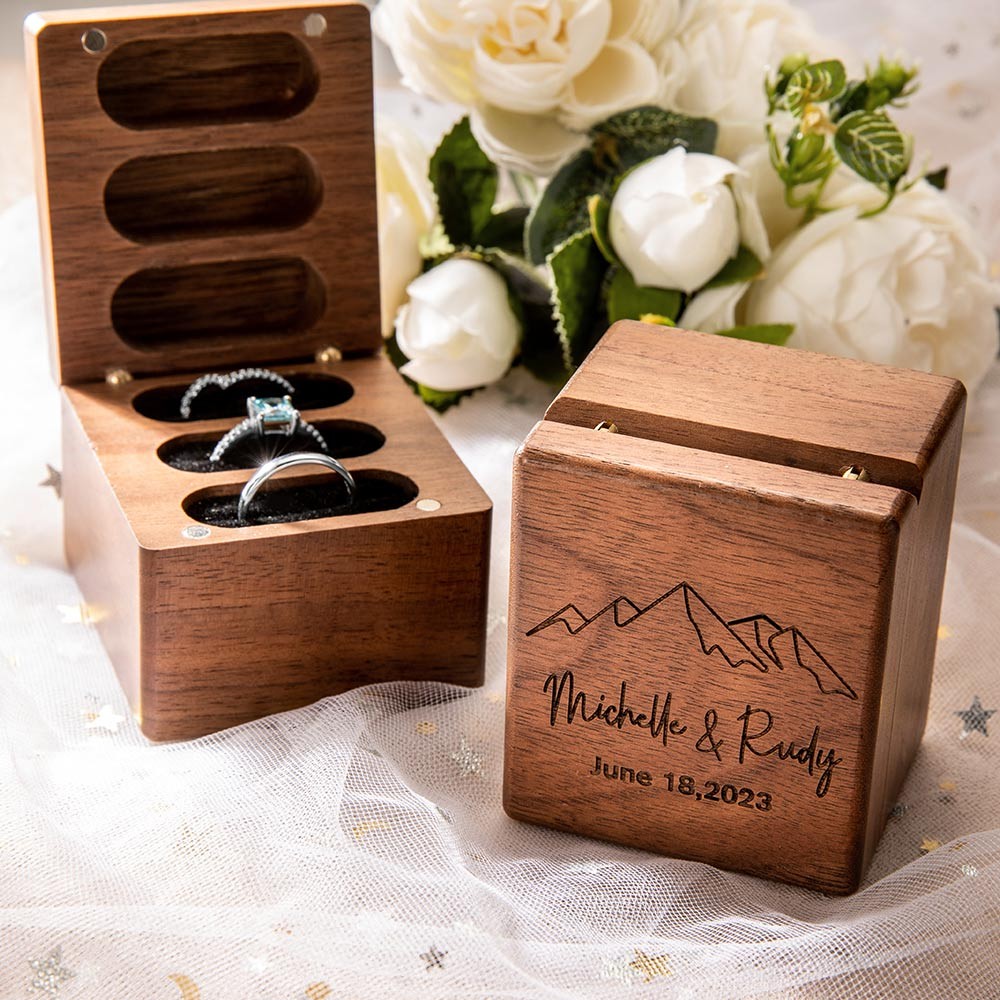triple ring box
