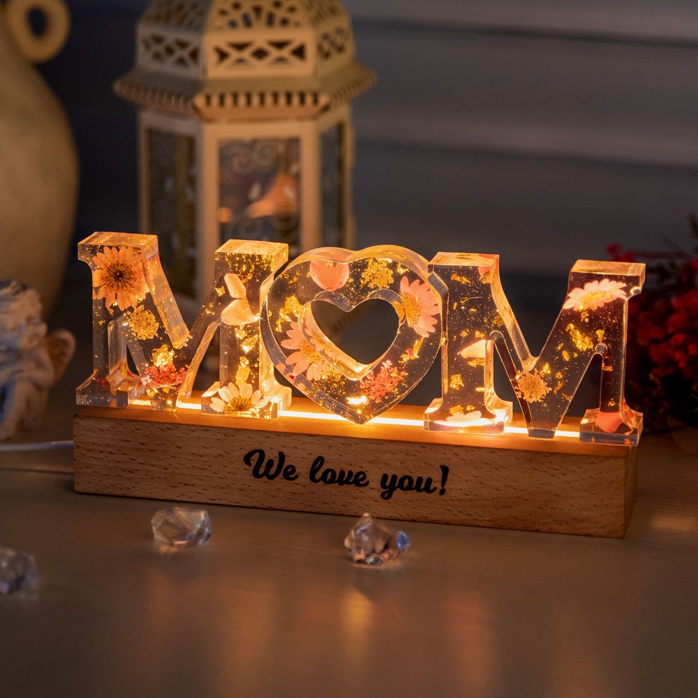 Custom Flower Night Light