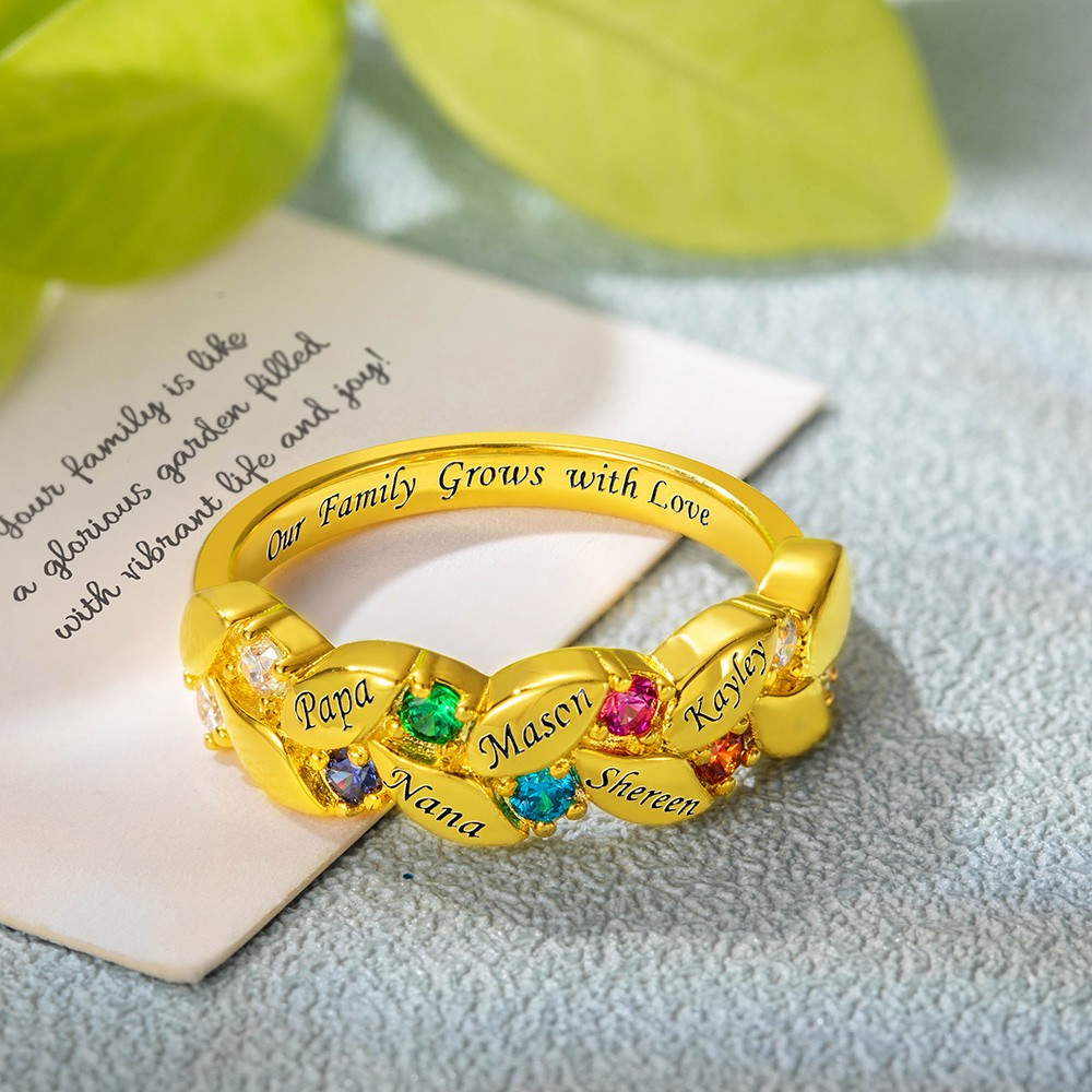 bague de pierre de naissance
