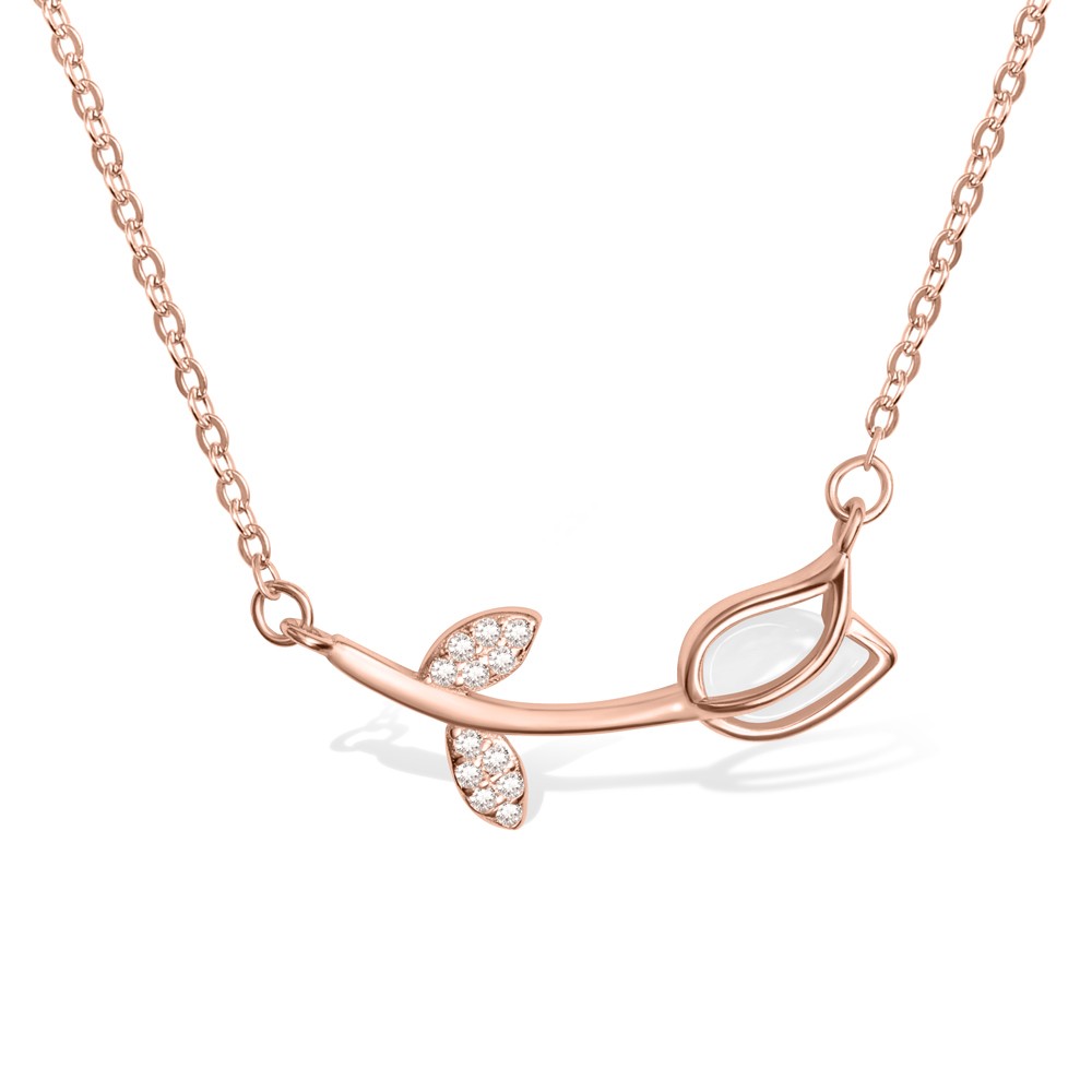 tulip necklace