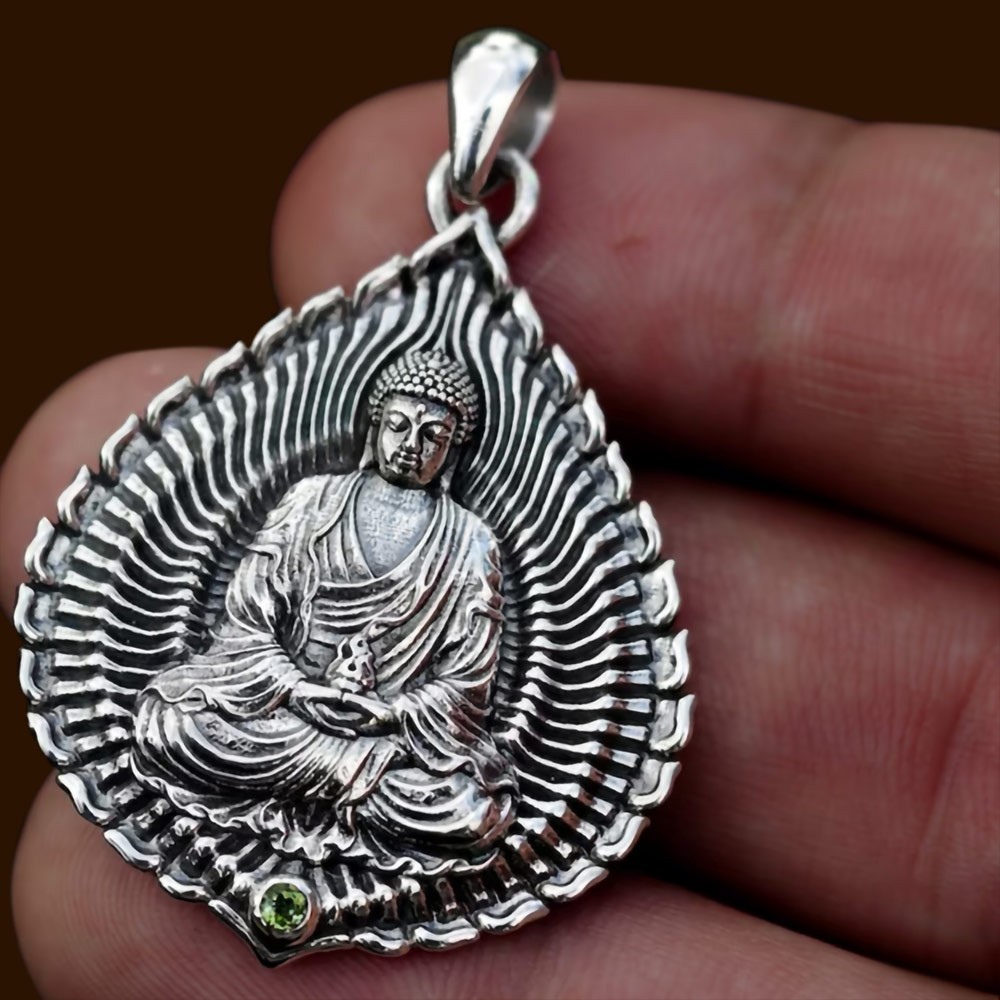 buddha charm necklace