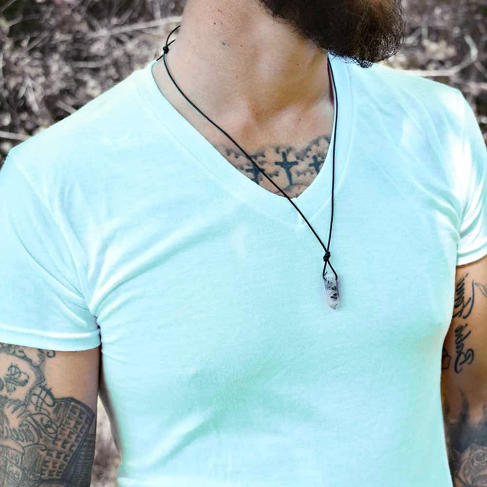 crystals necklaces