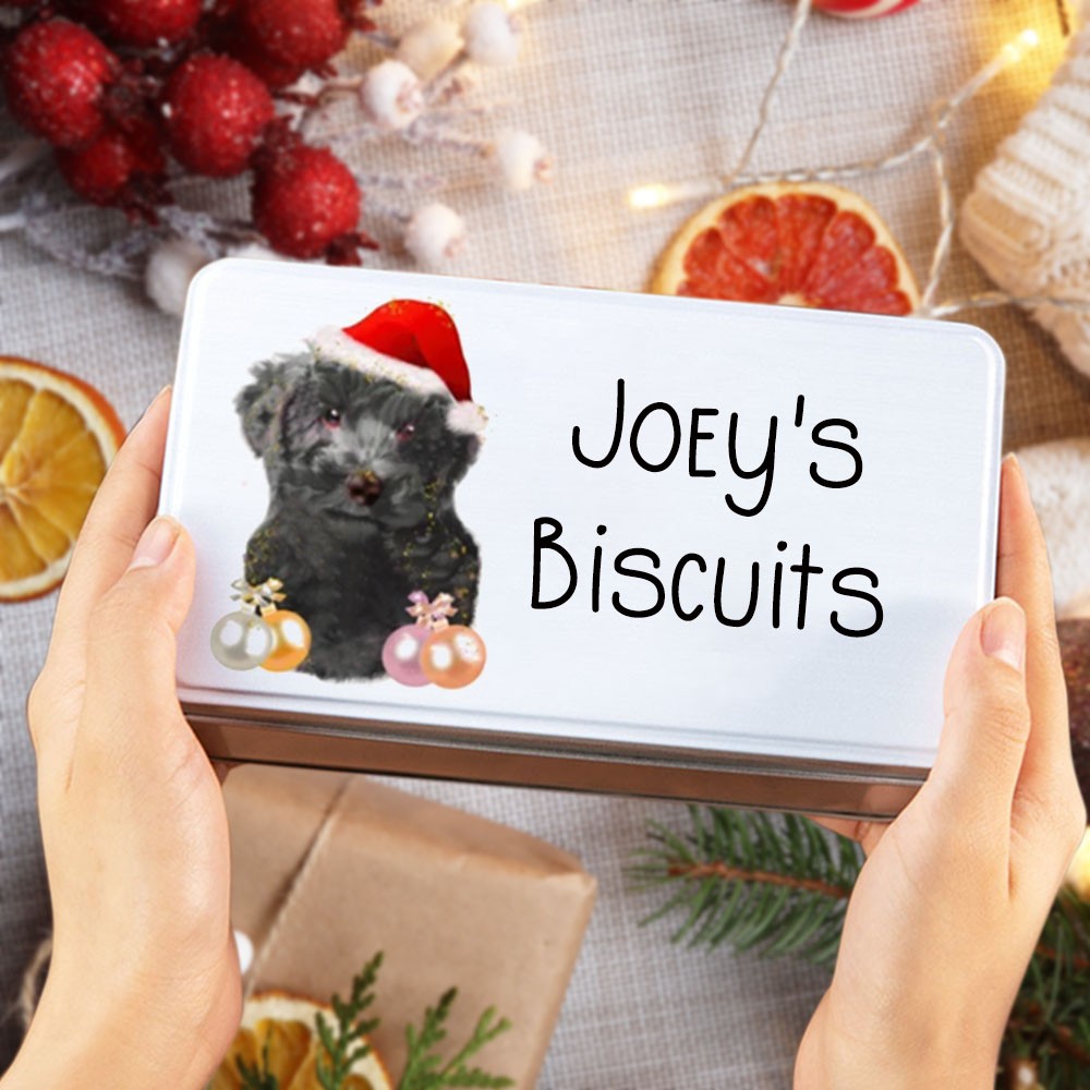 dog treat tins