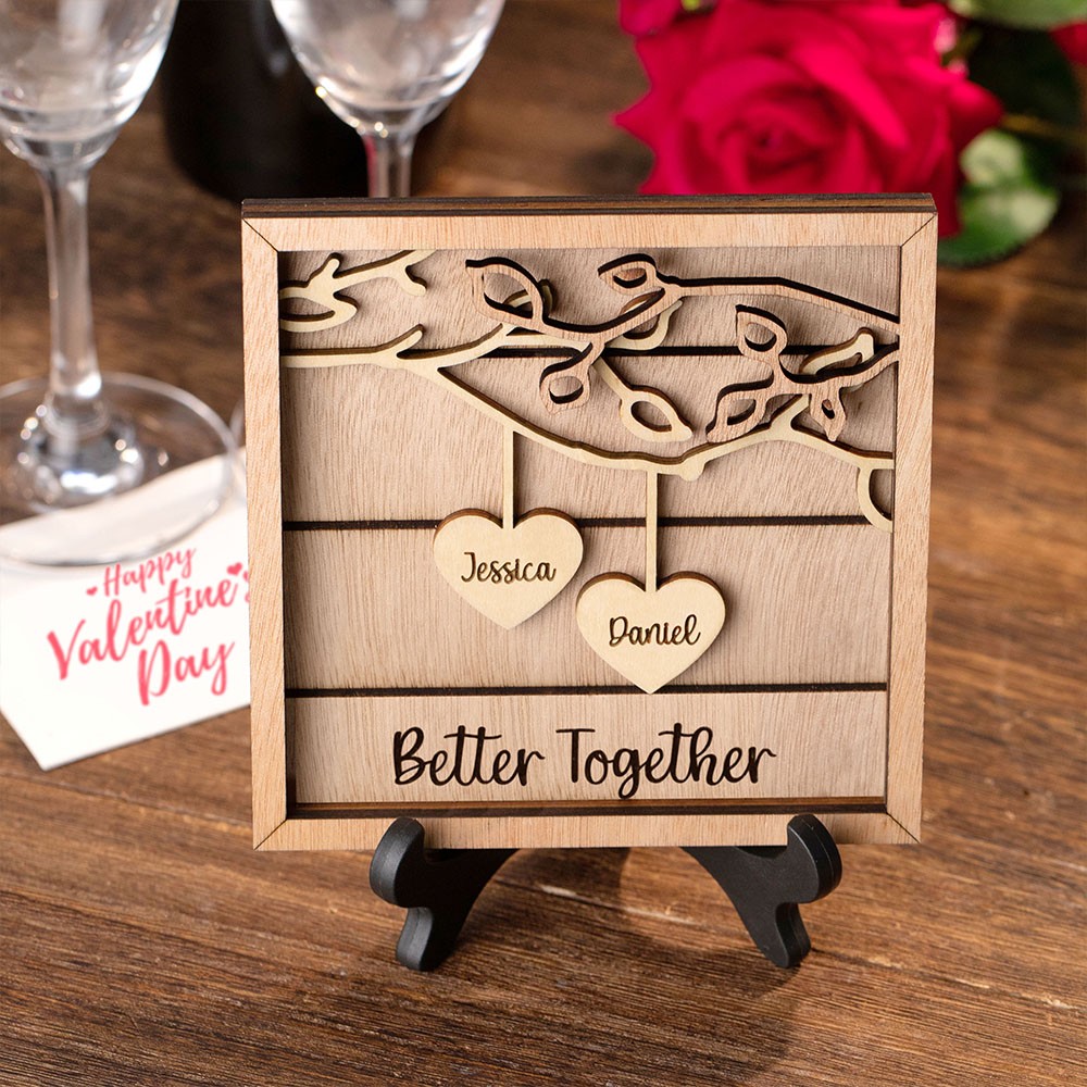 Couples Custom Wood Sign