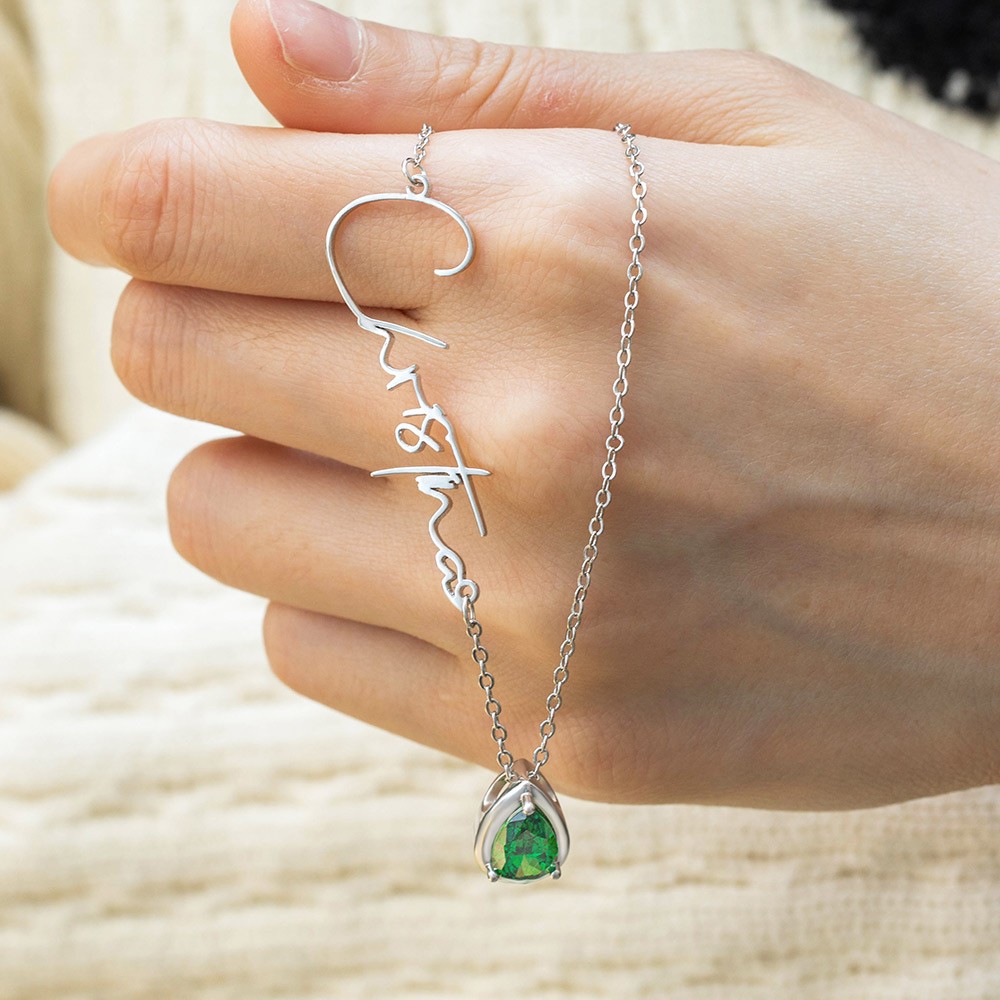 Sideways Necklace