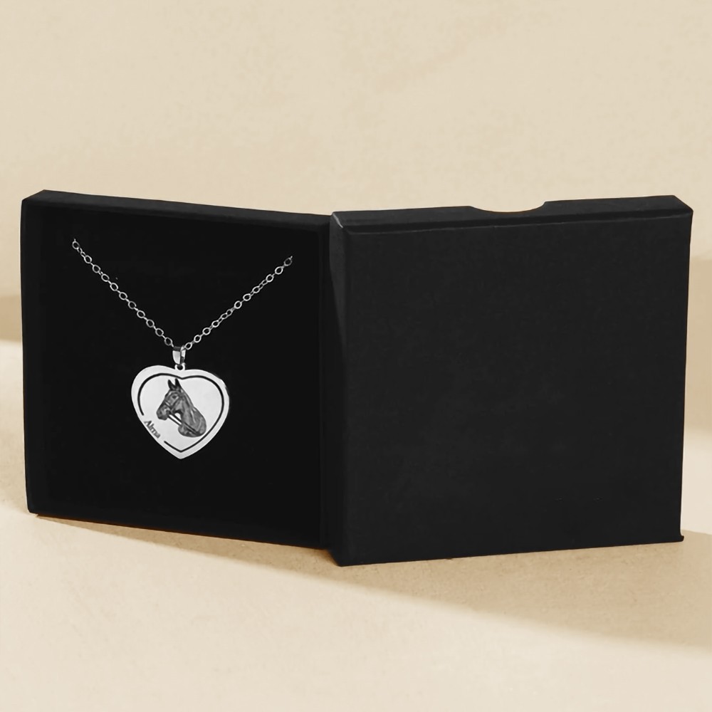 Horse Portrait Necklace