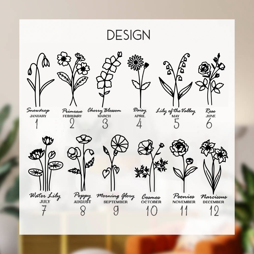 Étui de voyage à bijoux avec fleur de naissance, cadeau d'anniversaire personnalisé, boîte à bijoux en velours personnalisée, cadeaux pour mariage/demoiselle d'honneur/maman/femme, achetez plus, économisez plus