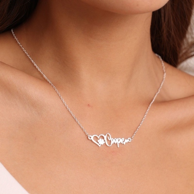 Dog Paw Necklace