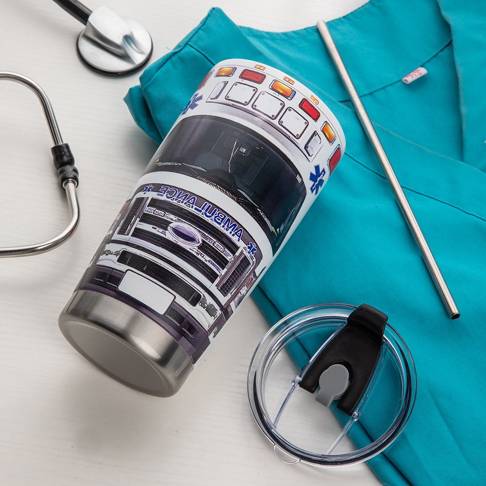 Ambulance Driver Tumbler