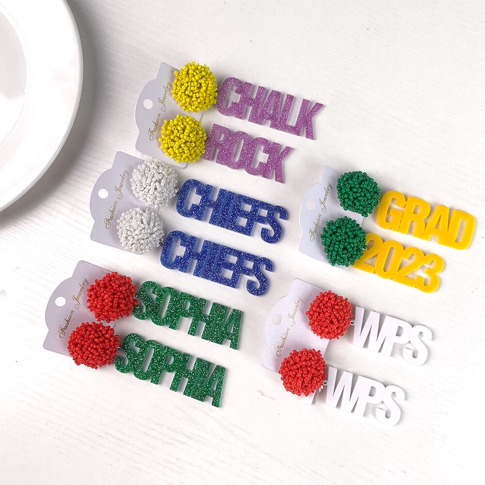 High School Earrings
