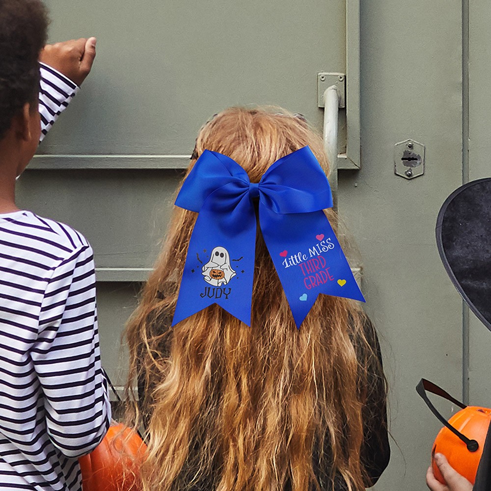 School Pencil Personalized Bow