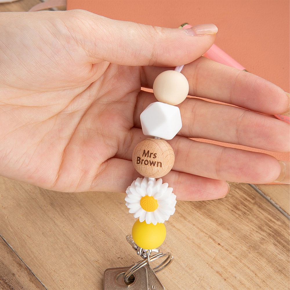 Wooden Keychain