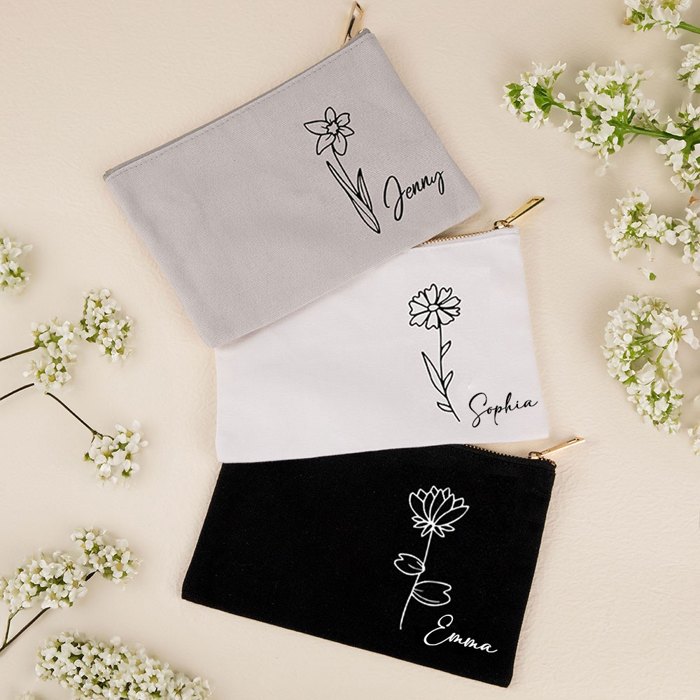 Personalized Makeup Bag