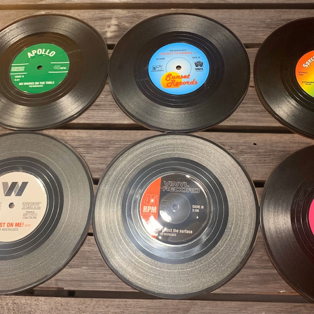 Dessous de verre record