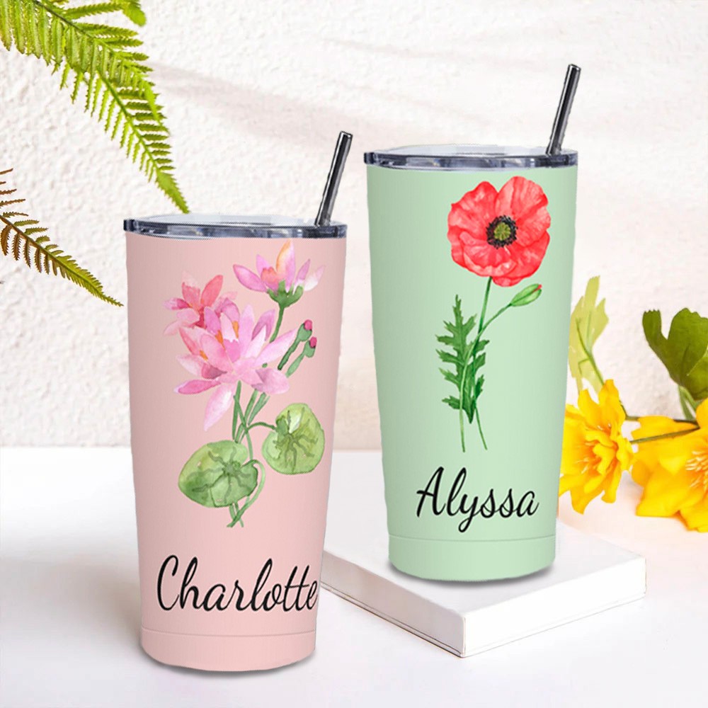 Birth Flower Gift Bridesmaid