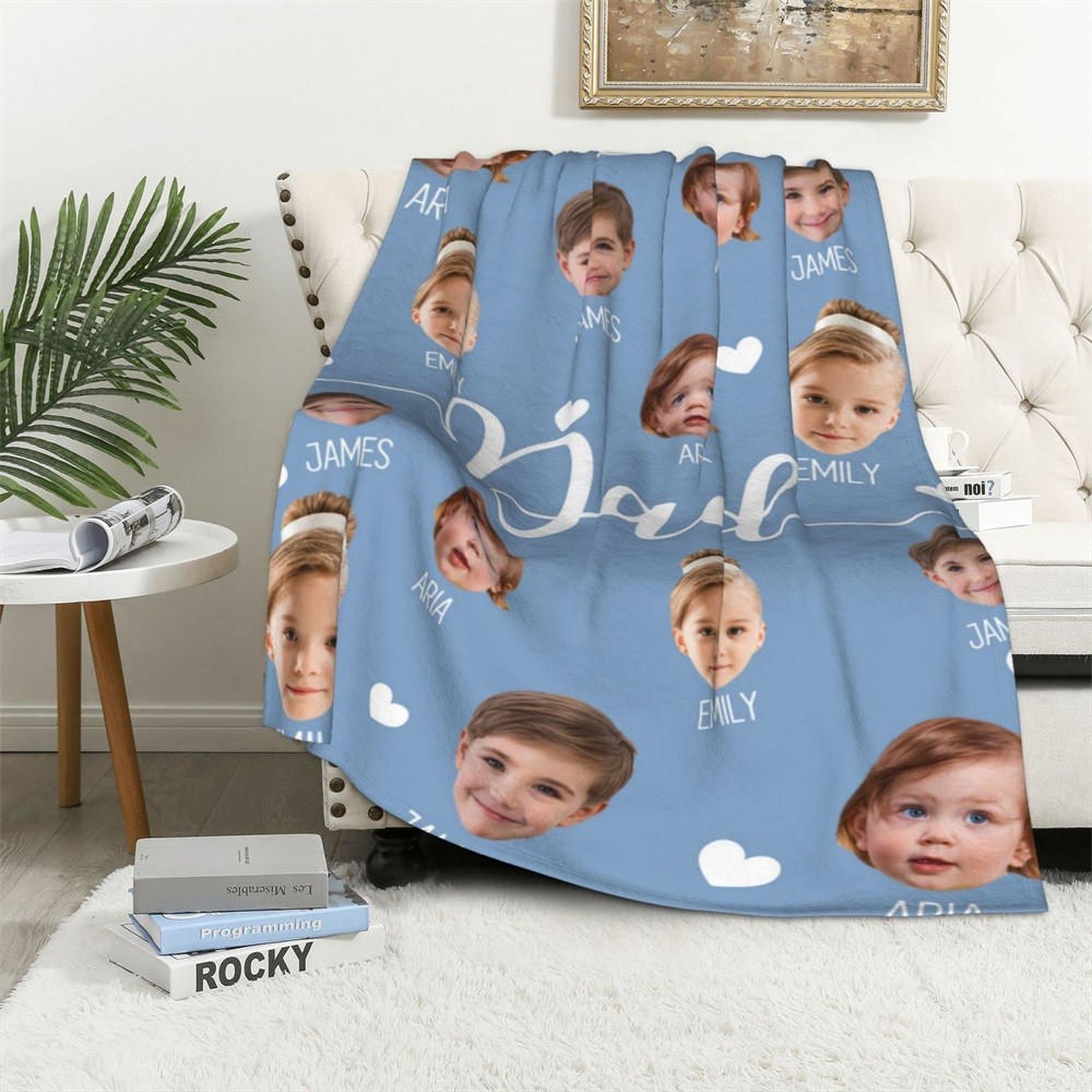 Personalized Photo Blanket