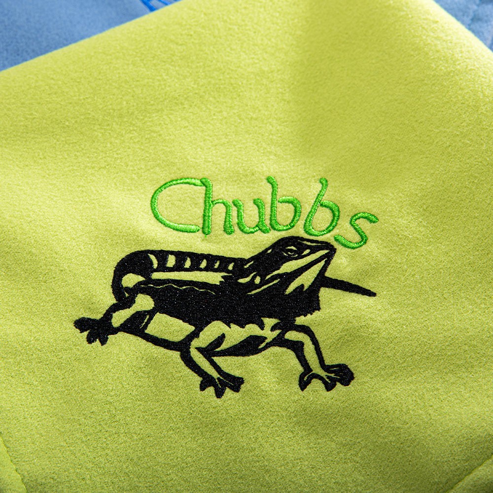 Personalized Name Bearded Dragon Blanket, Bearded Dragon Beds, Reptile/Gecko Tank Cave Decorations Accessories, Bearded Dragon Starter Kit