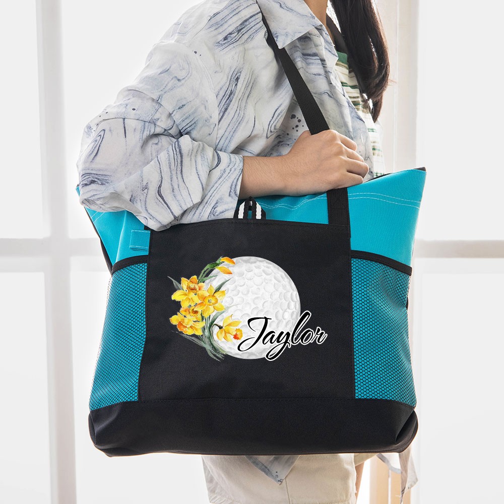 custom golf tee bag